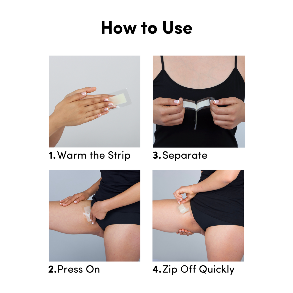 Bikini & Underarm Wax Strips