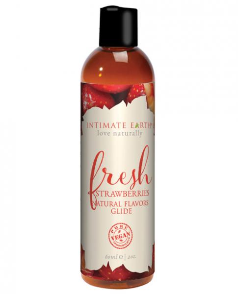 Intimate Earth Fresh Strawberries Glide 2oz