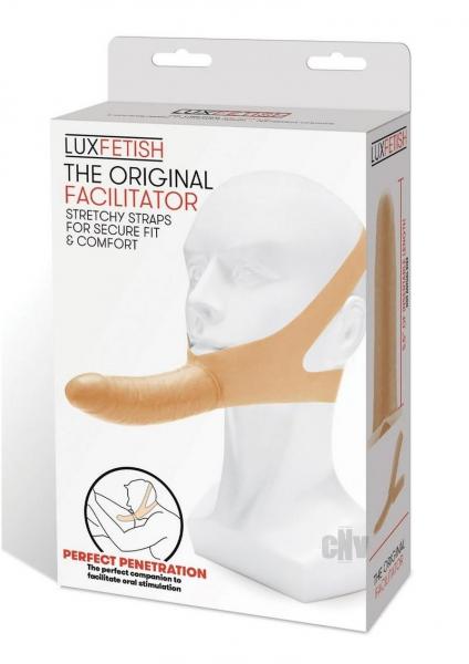 Lux F Original Facilitator Cream chin dildo