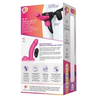 Pegasus Realistic 6.5" Dildo With Balls - Pink