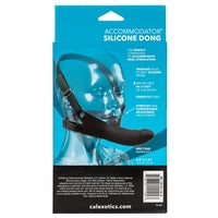 Accommodator Silicone Chin Dildo - 5.5 Inch - Black