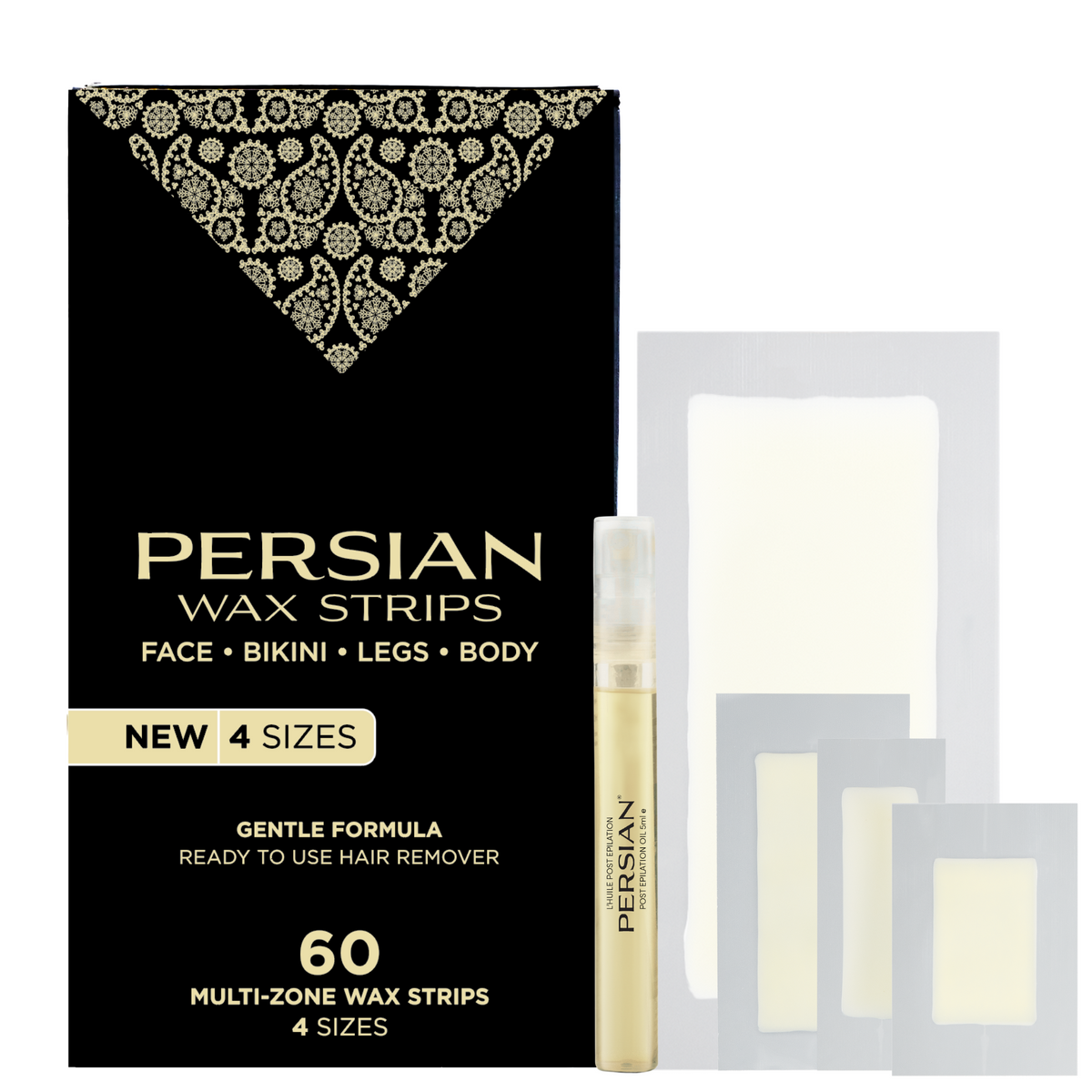 Persian Multi-Zone Wax Strips