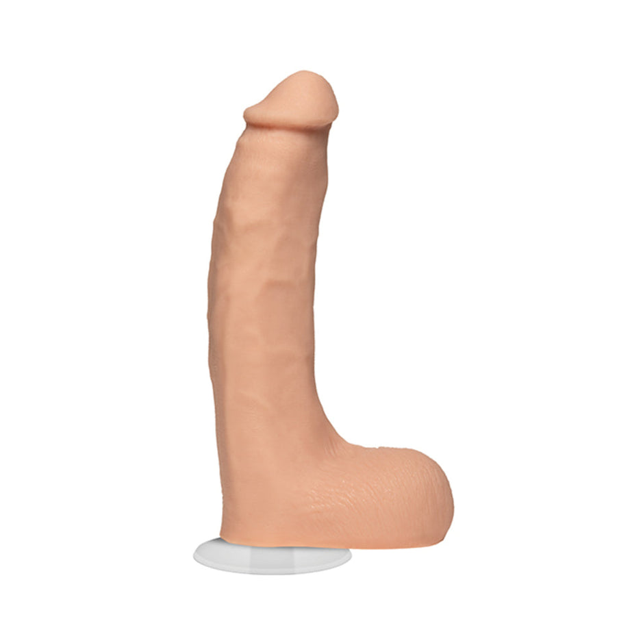 Signature Cocks - Chad White 8.5 Inch Ultraskyn Cock - side view
