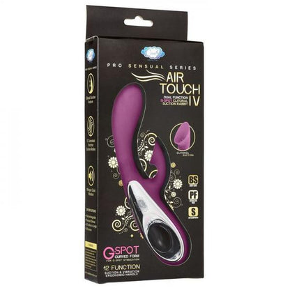 Pro Sensual Air Touch IV G-Spot Clitoral Suction Rabbit Vibrator