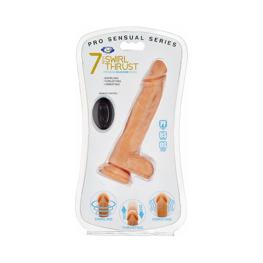 Cloud 9 Dual Density Real Touch 7 inches Dong with Balls